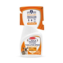Bob Martin Clear | Flea Spray for Cats, Dogs and Home | Controls Flea and Tick infestations in the Household (300 ml)