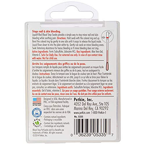 Petkin Pet Blood Stop Swabs 2