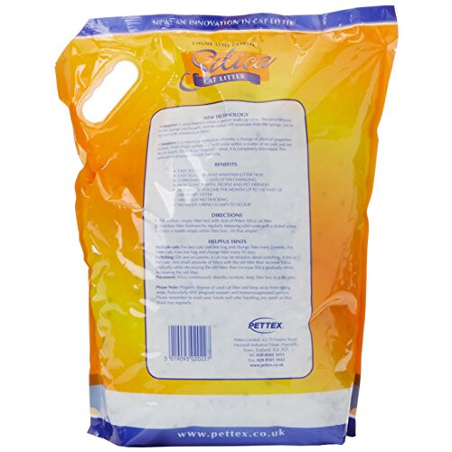 PETTEX Pettex Silica Cat Litter Granules, 7.6L 1