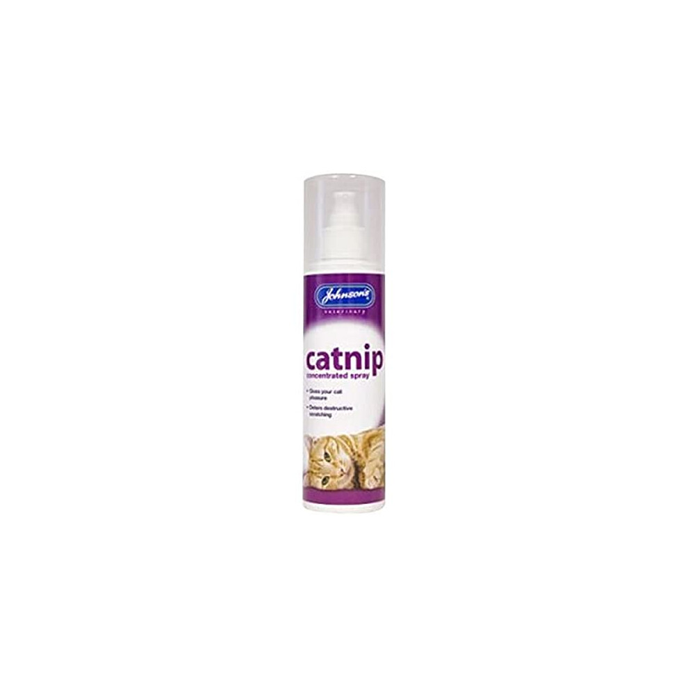 Johnsons Veterinary Products Catnip Spray, Transparent