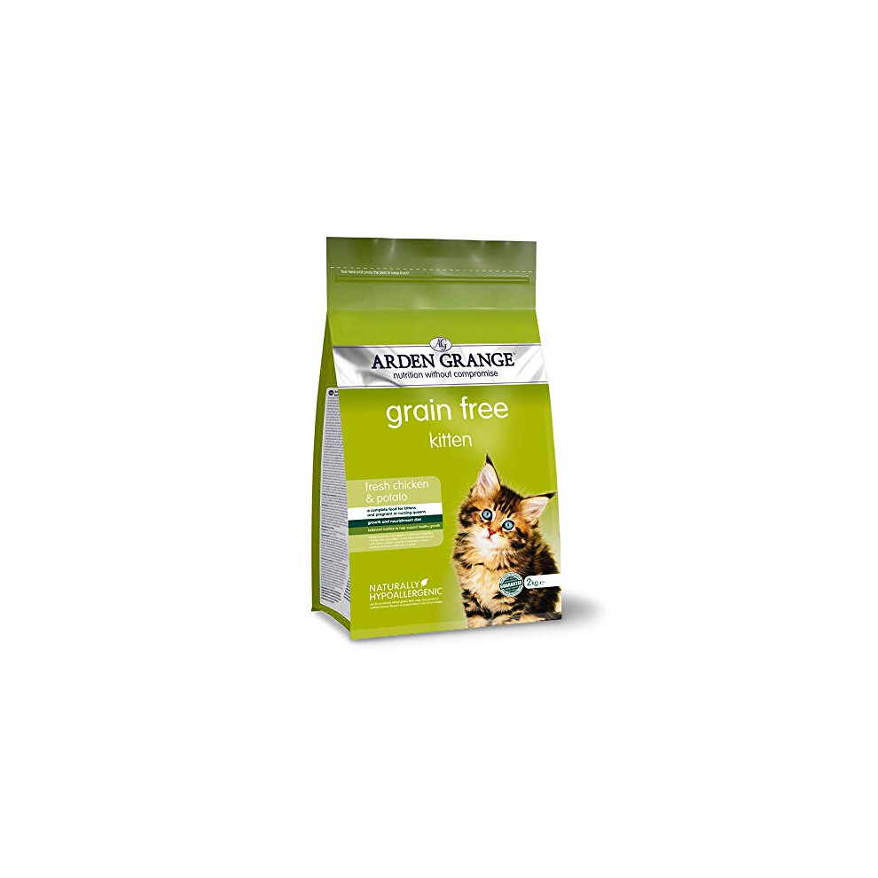 Arden Grange Kitten Food, Chicken, 2 Kg