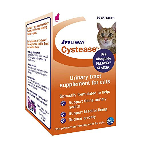 Feliway FELIWAY Cystease, for stress-related bladder problems in cats - 30 Capsules