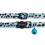 Ancol Ancol Acticat Velvet Leopard Print Cat Collar, Turquoise 2