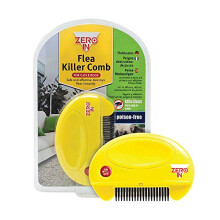 Zero In Flea Killer Comb (Poison-Free, Electric Flea and Tick Comb for Use on Cats and Dogs)