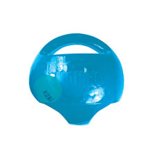 KONG - Jumbler Ball - Interactive Fetch Dog Toy with Tennis Ball (Assorted Colours) - For Large/Extra Large Dogs