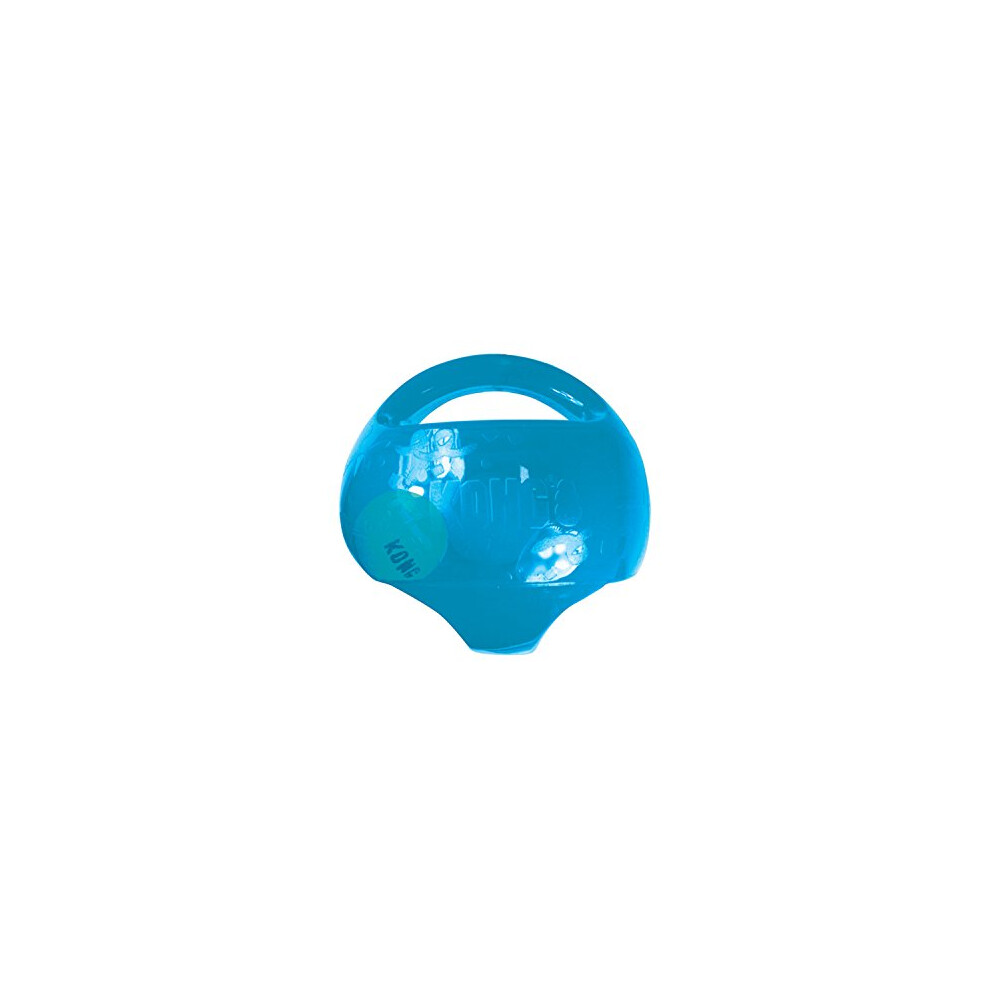 Kong - Jumbler Ball - Interactive Fetch Dog Toy With Tennis Ball (Assorted Colours) - For Large/Extra Large Dogs