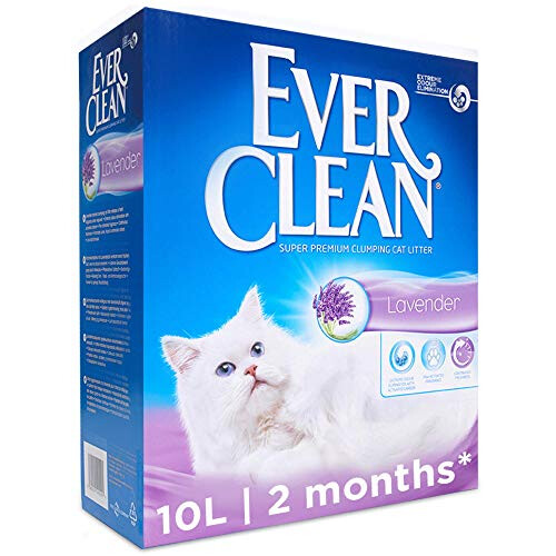 Ever Clean Ever Clean Lavender Clumping Cat Litter, 10 Litre, Scented