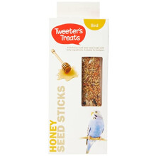 Tweeters Treats Seed Sticks for Budgies, Honey