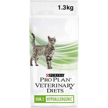 PRO PLAN VETERINARY DIETS Feline HA Hypoallergenic Dry Cat Food 1.3kg