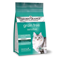 Arden Grange Adult Dry Cat Food Sensitive, Fish, 2 Kg