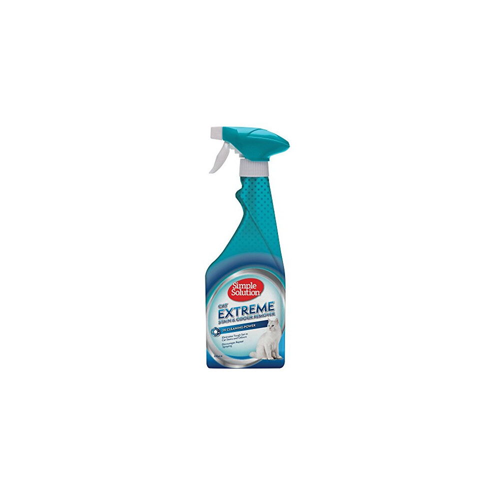 Simple Solution Extreme Cat Stain and Odour Remover Enzymatic Cleaner, 500ml