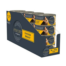 Encore 100% Natural Wet Cat Food, Chicken Breast in Broth Can, 70g (Pack of 16)