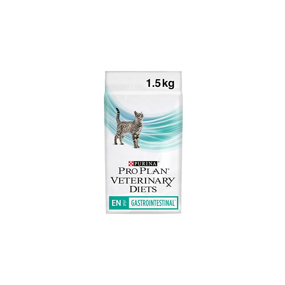 New Purina Pro Plan Veterinary Diets Feline En Gastrointestinal Dry Cat Food 1.5Kg 1804610