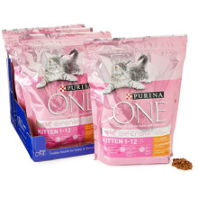Purina ONE Kitten Dry Cat Food Chicken & Wholegrain 800g (Case of 4)