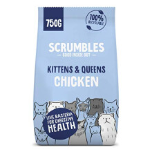 Scrumbles Complete Dry Kitten Food, Gluten Free Recipe, 750g