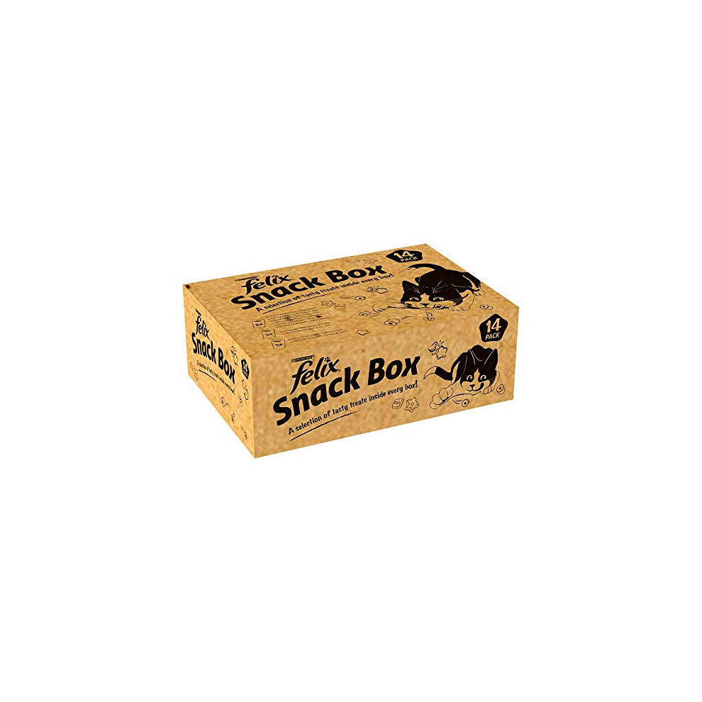 Felix Snack Box Cat Treat 765g (Pack of 14)