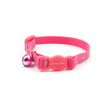 Ancol Hi-Vis Safety Kitten Collar, Neon Pink