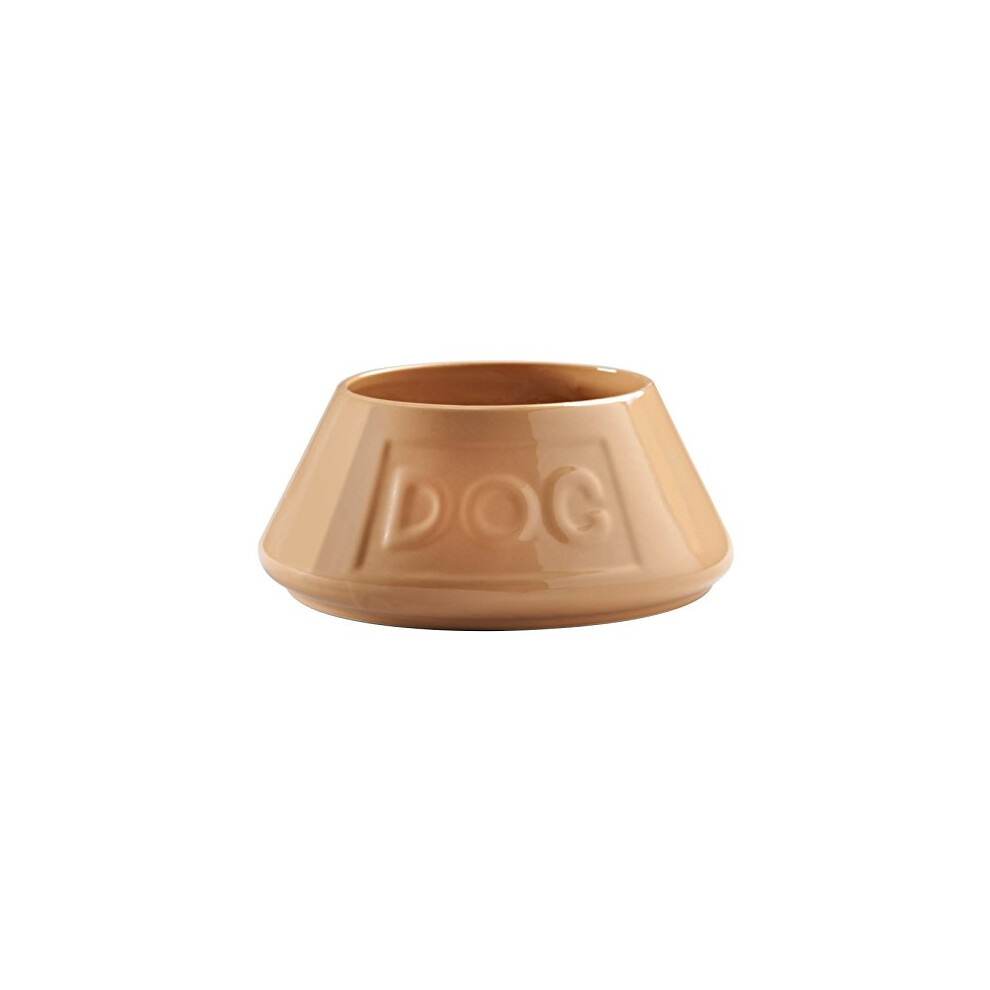 Mason Cash Cane Non Tip Lettered Dog Bowl 21cm