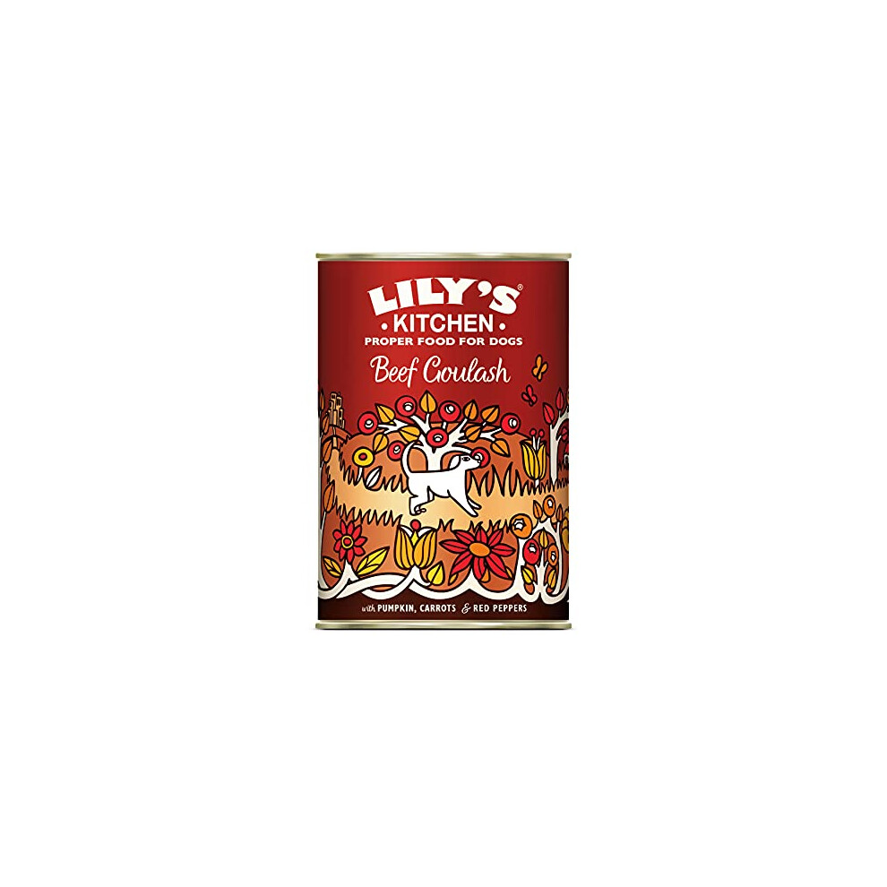 Lily's Kitchen Dog Beef Goulash, 400g - 6 count