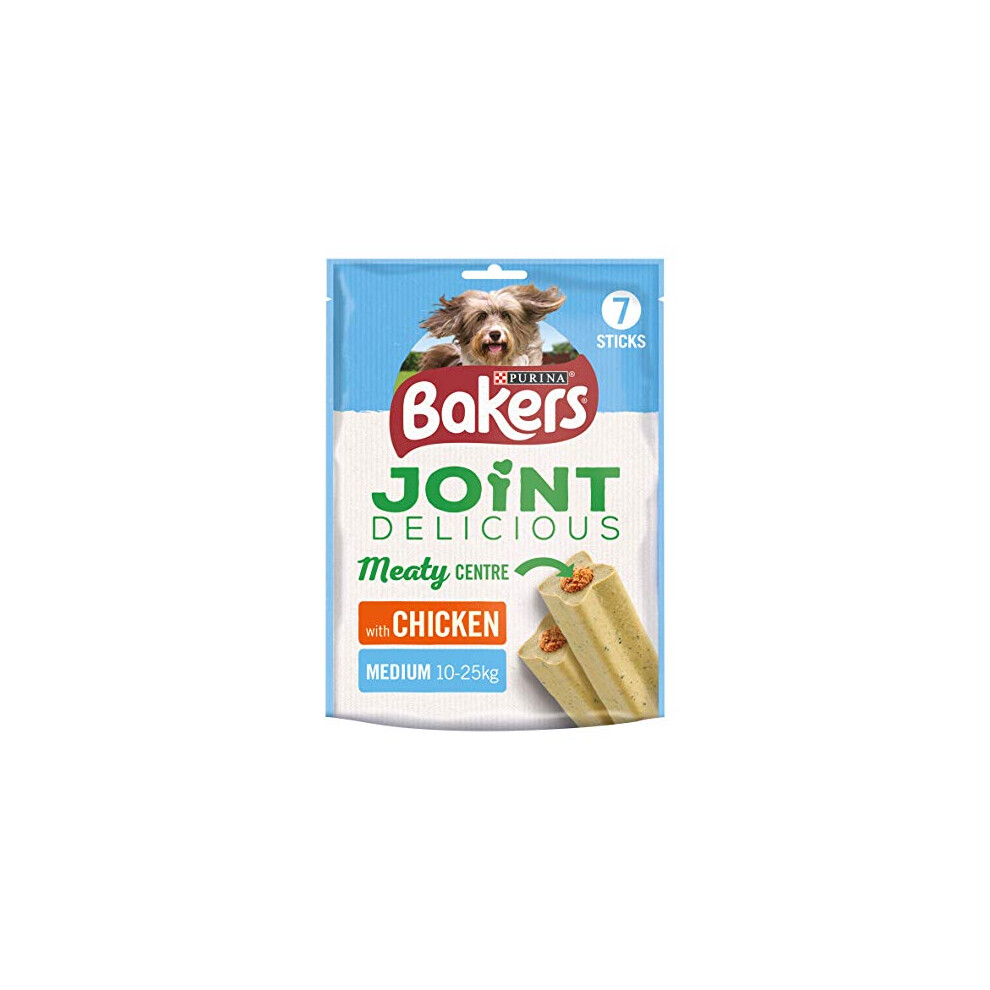 Bakers Joint Delicious Medium Dog Treats Chicken 180g - Case of 6 (1.08kg)