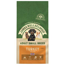 James Wellbeloved Complete Dry Adult Small Breed Dog Food Turkey and Rice, 1.5 kg