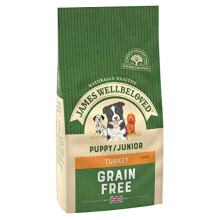James Wellbeloved Complete Dry Puppy Junior Dog Food Turkey and Vegetable, 1.5 kg