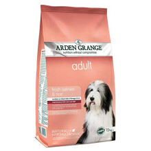 Arden Grange Adult Dry Dog Food with Fresh Salmon and Rice, 12 kg