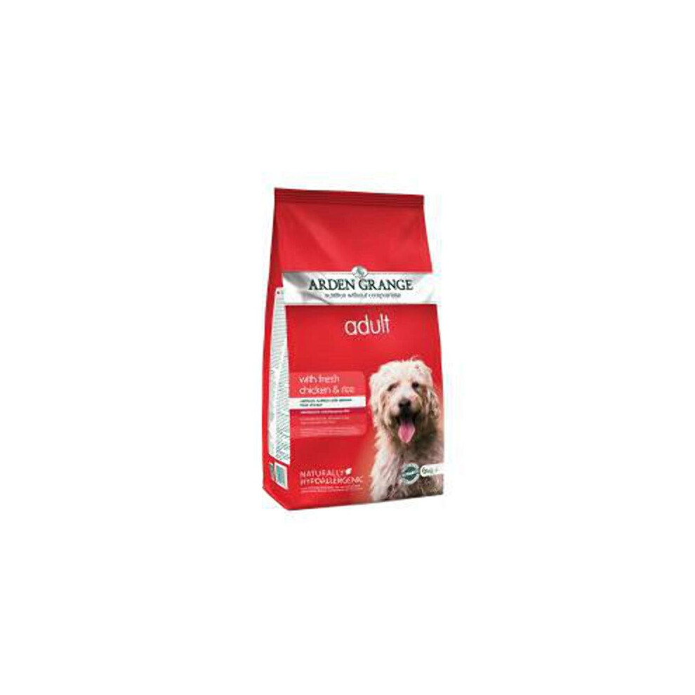 Arden Grange Adult Dry Dog Food Chicken and Rice, 6 kg