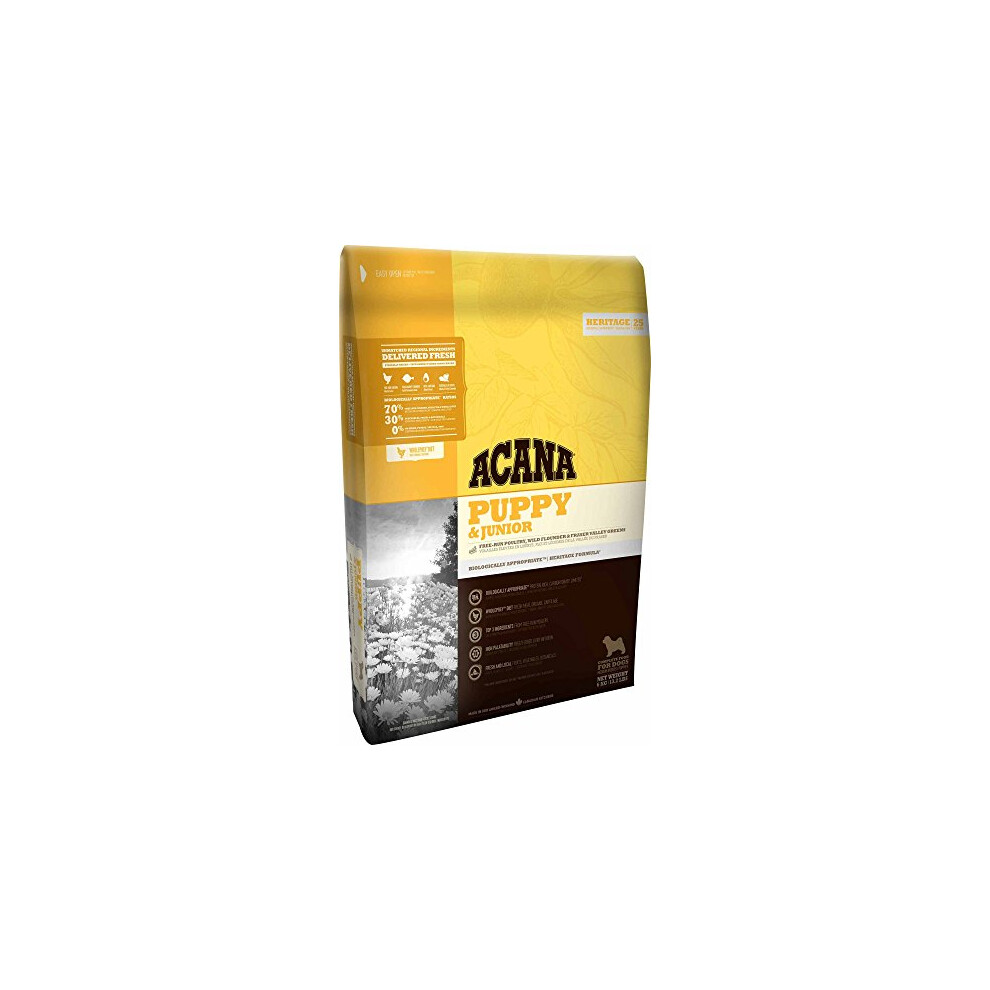 Acana Puppy And Junior Dog Food, 6 Kg