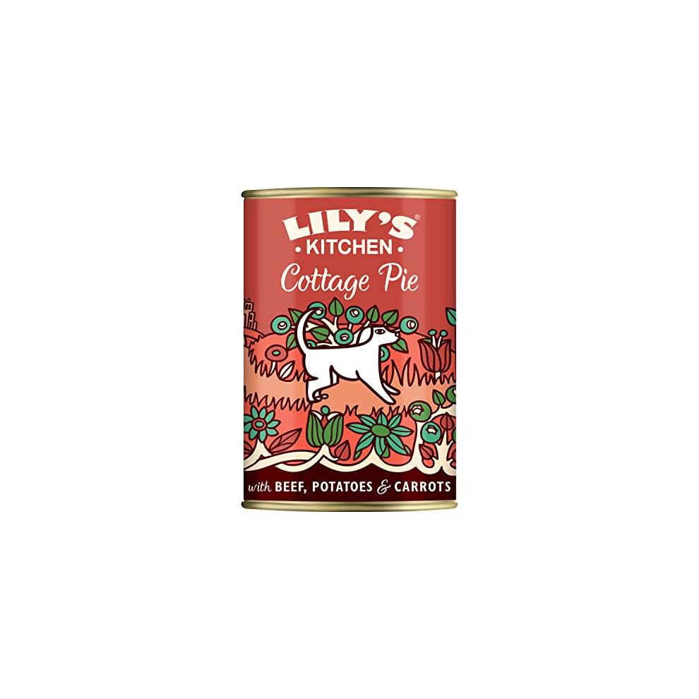 Lily's Kitchen Adult Cottage Pie Wet Dog Food (6 x 400 g)