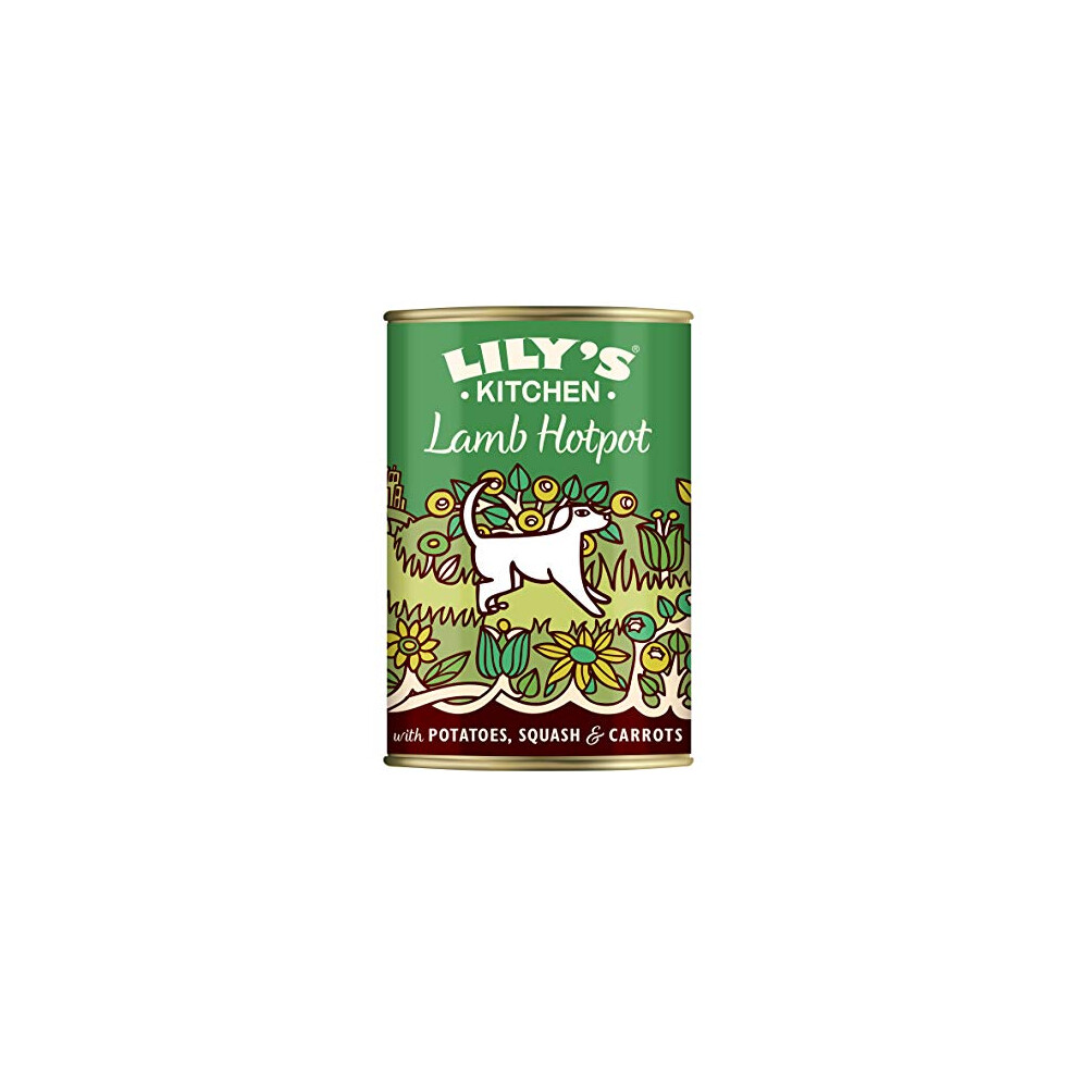 Lily's Kitchen Adult Lamb Hotpot Wet Dog Food (6 x 400 g)