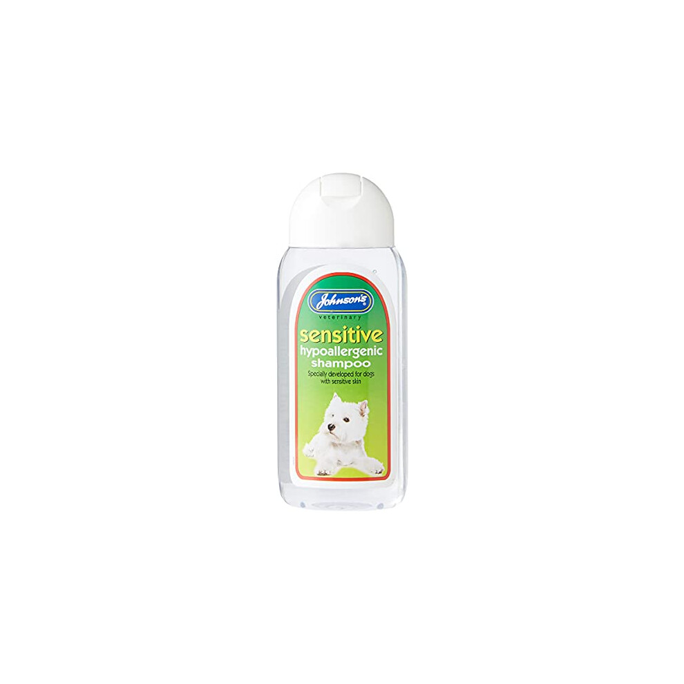 Johnson's Vet Hypo-Allergenic Shampoo, 200 ml, transparent