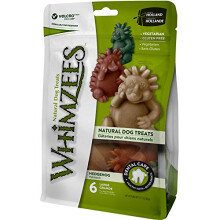 WHIMZEES Natural Dental Dog Chews Long lasting, Large Hedgehog, 6 Pieces