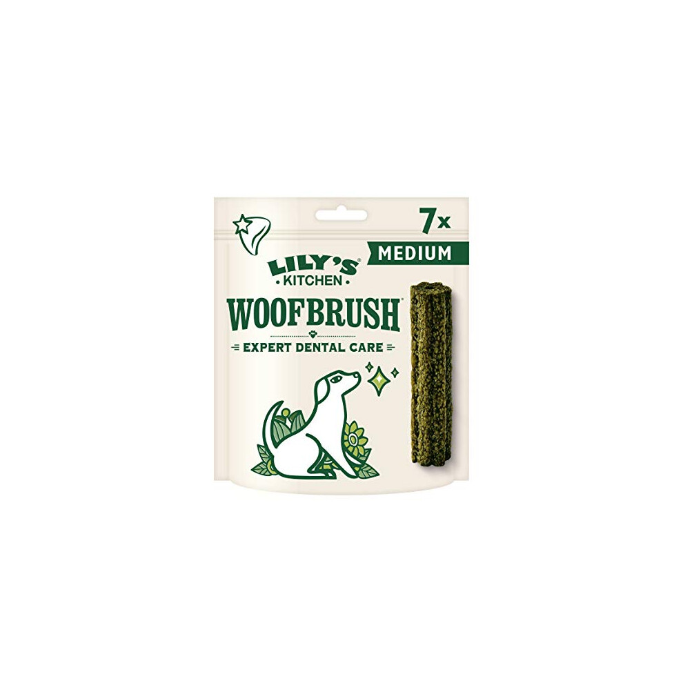 Lily's Kitchen Woofbrush Dental Chew Medium Dog (5 x 7 pack)