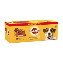 PEDIGREE Dog Pouches Mixed Selection in Jelly 40x100g Mega Pack