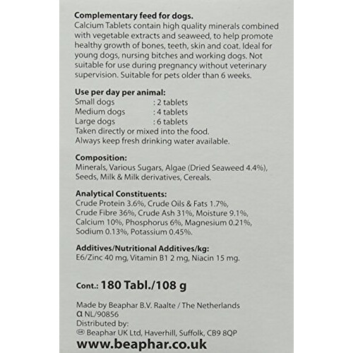 Beaphar Beaphar Calcium Tablets 1