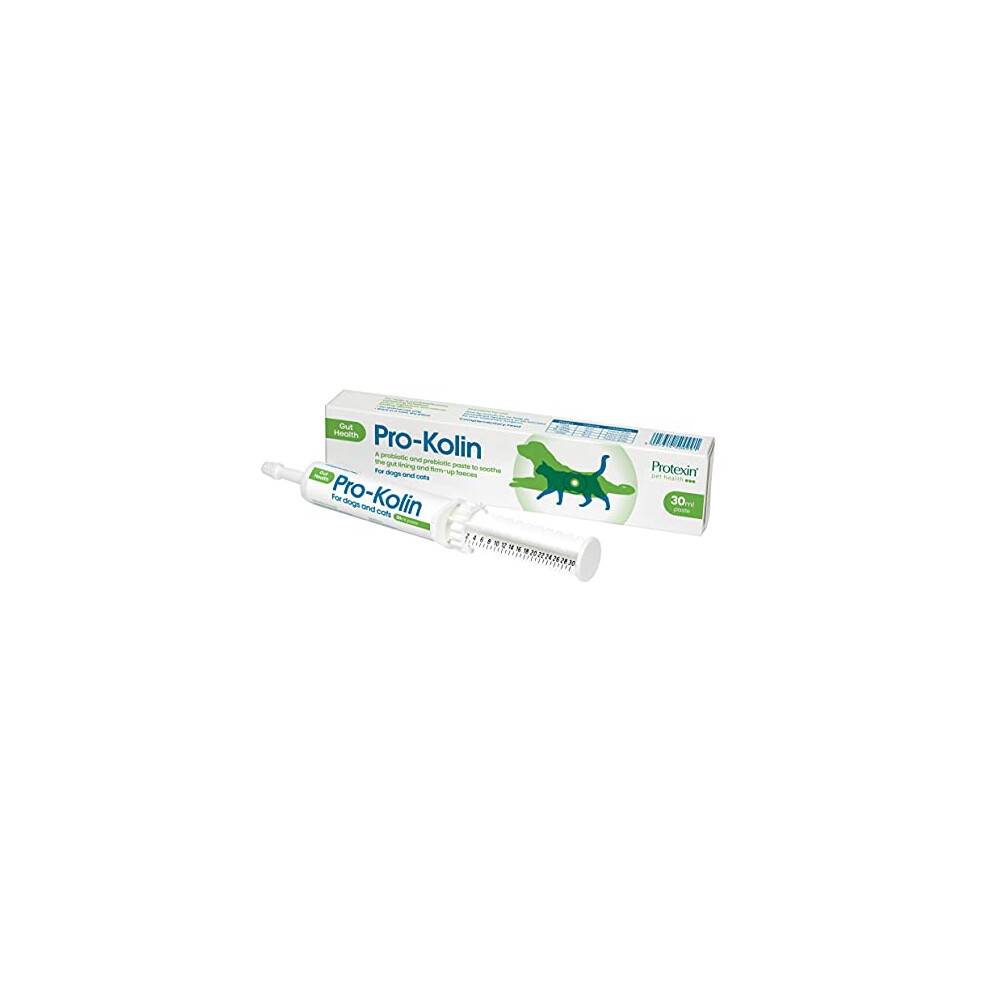 Pro-Kolin for dogs and catsÃÃ¢Ã¢Probiotic paste to support the gut 30ml + Syringe