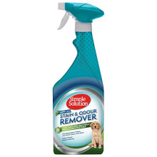Simple Solution Pet Stain and Odour Remover | Enzymatic Cleaner with Pro-Bacteria Cleaning Power |Rainforest Fresh