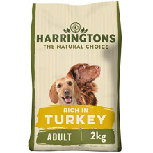 Harringtons Complete Turkey & Veg Dry Dog Food 2 kg, Pack of 4