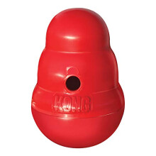KONG - Wobbler - Interactive Treat Dispensing Dog Toy, Dishwasher Safe - For Large Dogs