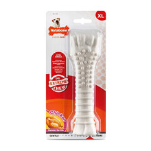 Nylabone Dura Chew Extreme Tough Dog Chew Toy Bone, Chicken Flavour, XL, for Dogs over 23 kg