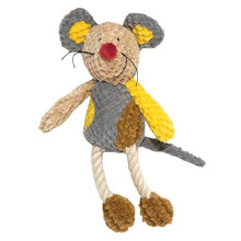Rosewood Molly Mouse Dog Toy, clear