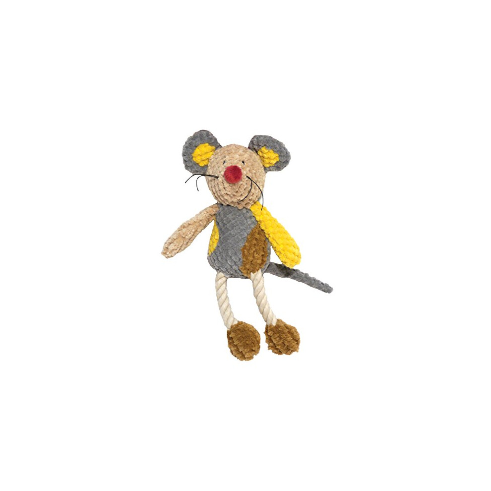 Rosewood Molly Mouse Dog Toy, Clear
