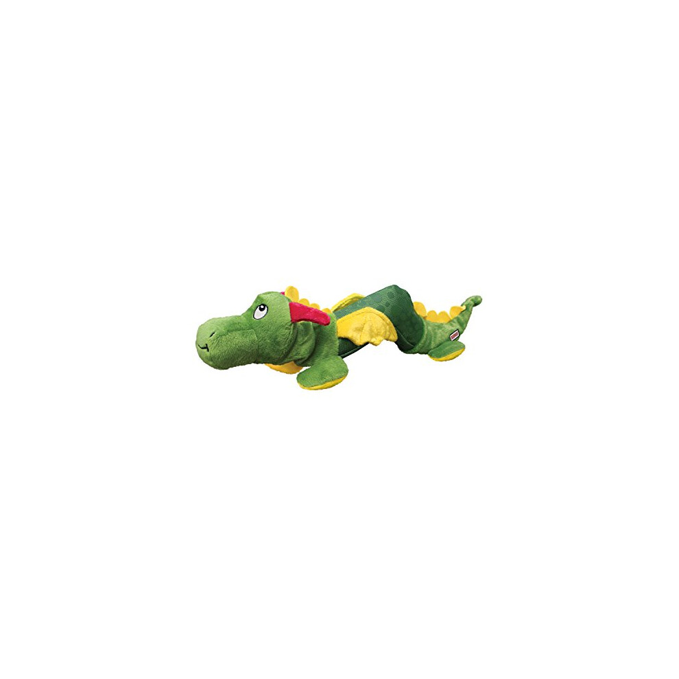 Kong - Shakers Dragon - Plush Squeaker Dog Toy - For Medium/Large Dogs