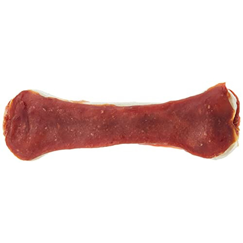 Pets Unlimited Chewy Bone with Duck, Large, clear 1