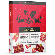 Pooch & Mutt, Christmas Advent Calendar for Dogs, with Natural Ingredients and Low Calories Christmas Calendar