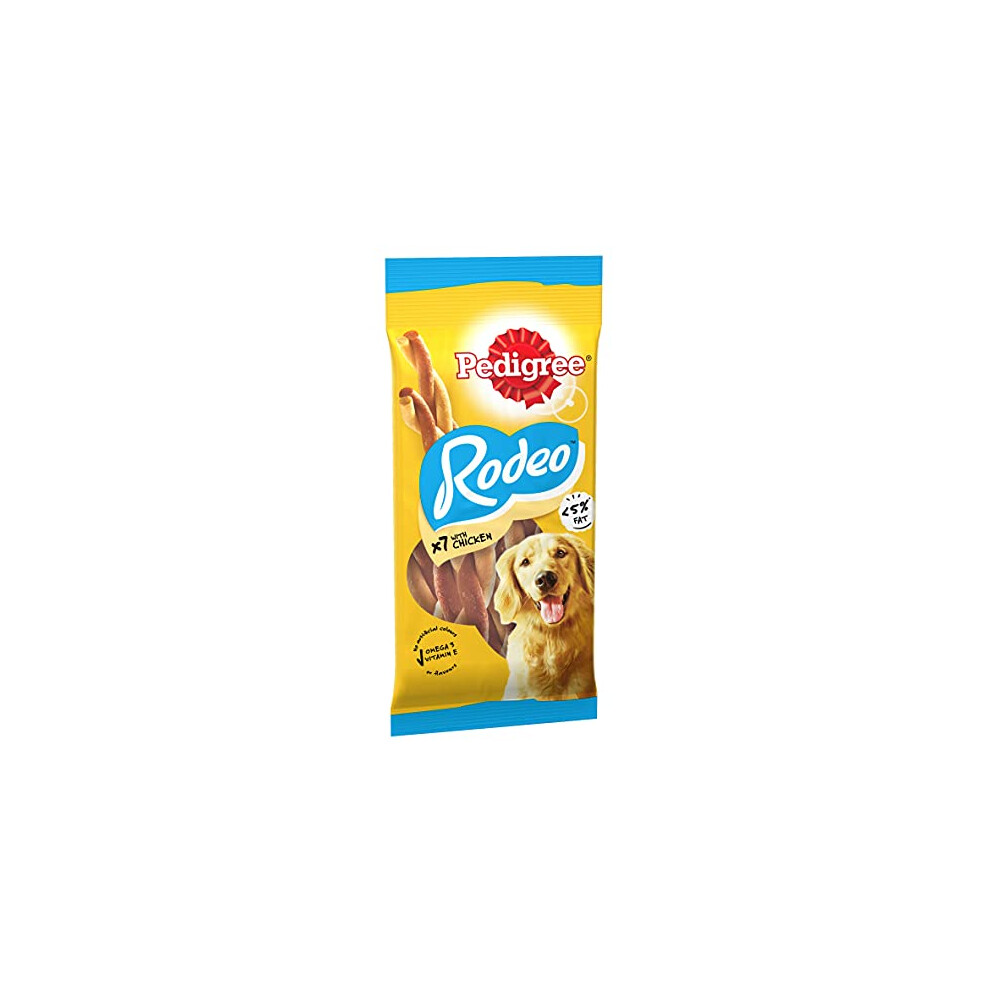 PEDIGREE Rodeo Dog Treats with Chicken 7 Stick (Pack of 12)