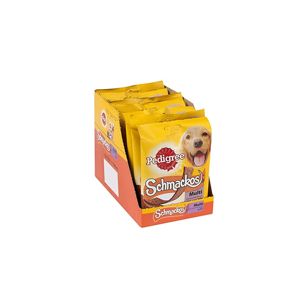 Pedigree Schmackos Dog Treats pack of 6 (144gr each)