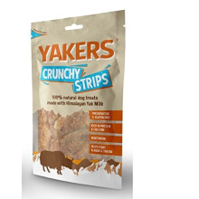 Yakers Natural Dog Treats Crunchy Strips Dry Yak Milk, 70 g