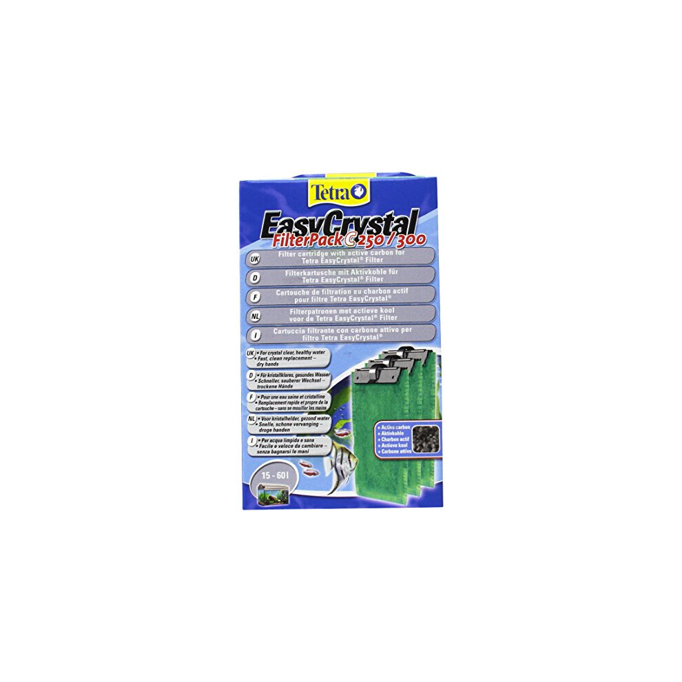 Tetra Easycrystal Cartridge For Easycrystal Filter C 250/300, For Fast And Clean Filter Replacement